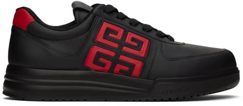 all red givenchy sneakers|givenchy black and red shoes.